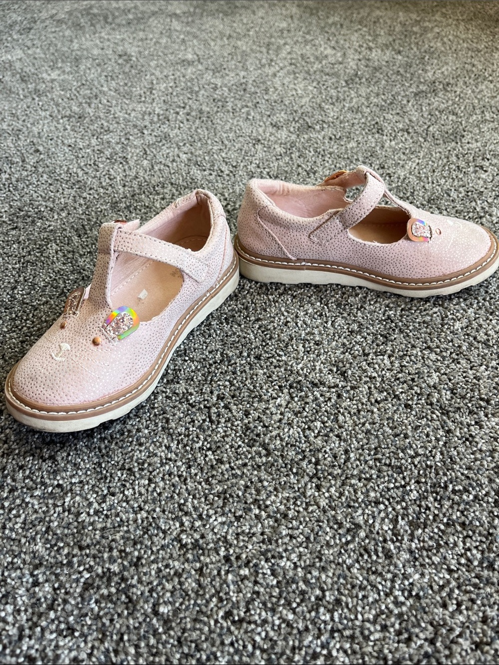 Harper Canyon Pink Bunny T-Strap Dress Shoes - Picture 6 of 6